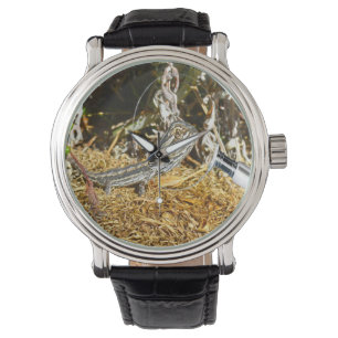 Funny Baby Bearded Dragon, Wrist Watch