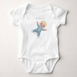 Funny baby bodysuit