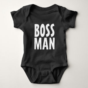 Funny BABY BOY T-Shirts BOSS MAN