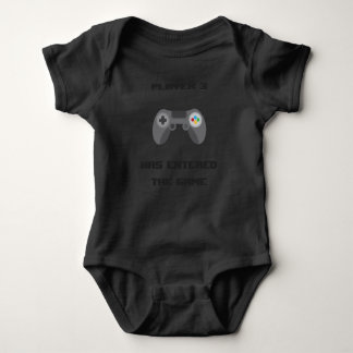 Funny Baby Clothes - Little Gamer Baby Bodysuit