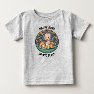 Funny Baby Crypto  T-Shirt