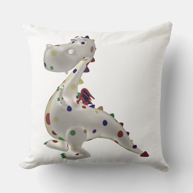 Funny Baby Dragon Cushion (Front)