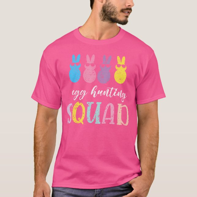 Funny Baby Egg Hunting Squad T-Shirt (Front)