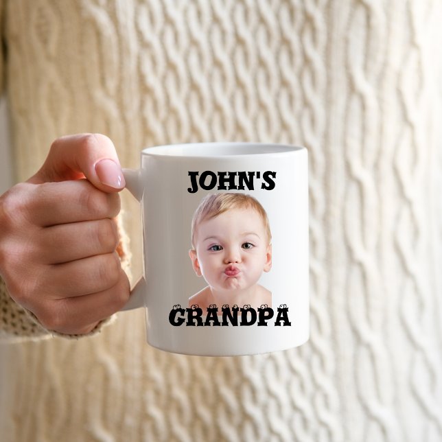 funny baby face mug (Creator Uploaded)