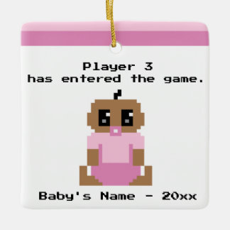 Funny Baby First Christmas Video Game Ornament