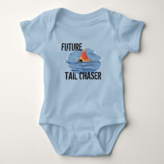 Funny Baby Fishing Bodysuit (Front)
