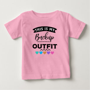 Funny baby girls word art T-Shirt