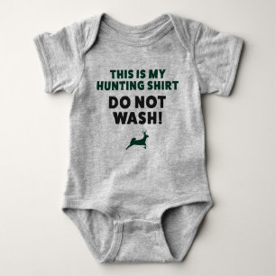 Funny Baby Hunting Jersey Bodysuit Shirt