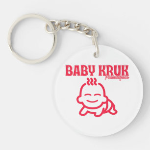 Funny Baby Kruk Philadelphia Premium Key Ring