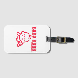 Funny Baby Kruk Philadelphia Premium  Luggage Tag