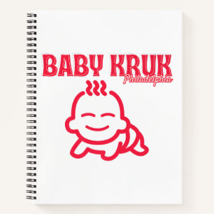 Funny Baby Kruk Philadelphia Premium Notebook