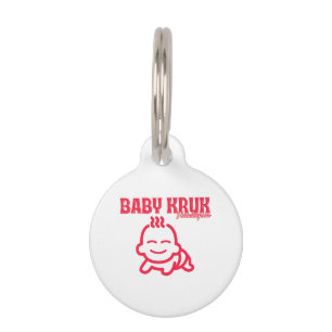 Funny Baby Kruk Philadelphia Premium Pet Tag