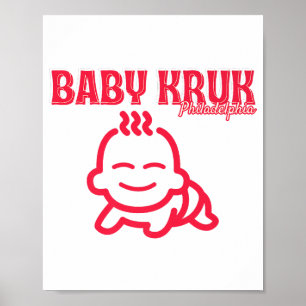 Funny Baby Kruk Philadelphia Premium  Poster