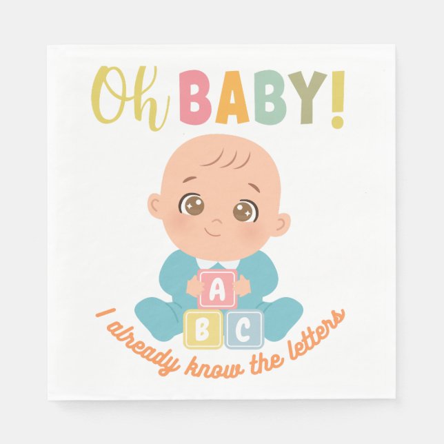 Funny baby napkin (Front)