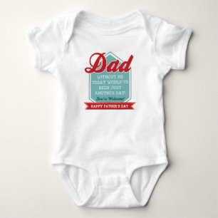 Funny Baby Onsie for Father's Day Bodysuit