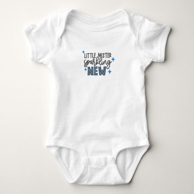 Funny Baby Saying Newborn, Funny Baby Quote Baby S Bodysuit (Front)