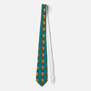Funny Baby Sea Otter with Starfish Tie