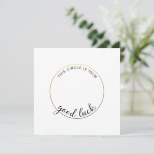 Funny Baby Shower 10 cm Pregnancy New Baby Gift Card