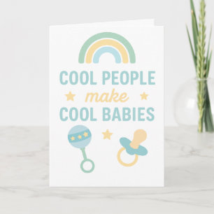 Funny Baby Shower Card   Sarcastic New Parent Card