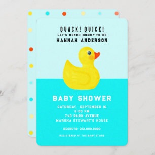 Funny Baby Shower Invitation