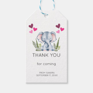 funny  baby shower, thank you ultra sound gift tags