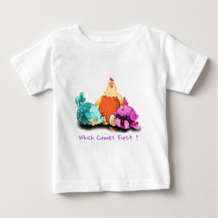 Funny Baby T-Shirt Chickens Waiting Egg To Hatch