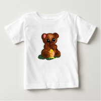 Funny Baby T-Shirt with Honey Bear