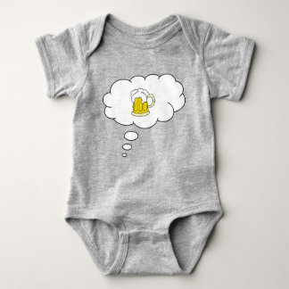 Funny Baby's First Beer Dream Baby Bodysuit