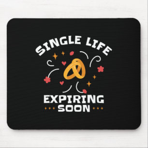 Funny Bachelor Bachelorette Party Single Life Jga Mouse Pad