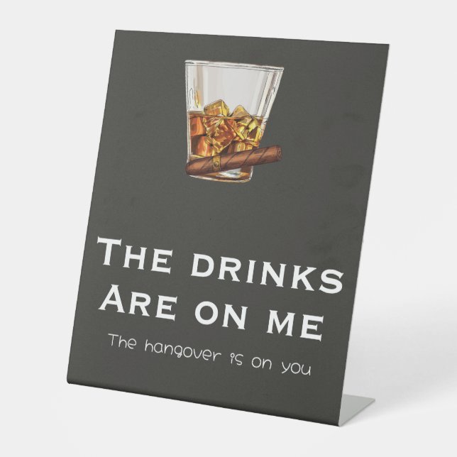 Funny bachelor party bar sign (Front)