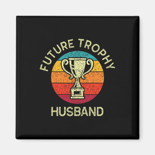 Funny Bachelor Party Future Husband Men's Groom Tr Magnet