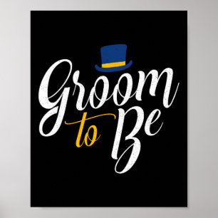 Funny Bachelor Party Groom To Be Stag Wedding Part Poster