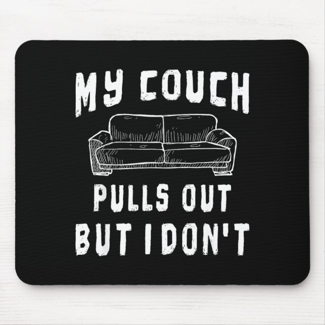 Funny Bachelor Party S Pull Out Mens Humor Sarcast Mouse Pad (Front)
