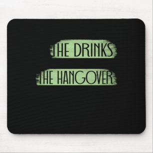 Funny Bachelorette Drinking Mouse Pad