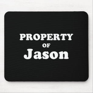 Funny Bachelorette Gifts For Bride Property Of Jas Mouse Pad