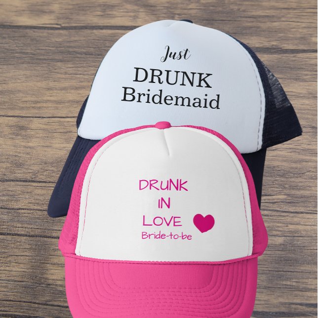 Funny bachelorette party bride trucker hat (Creator Uploaded)
