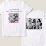 Funny bachelorette photo humour  Tri-Blend shirt<br><div class="desc">Funny bachelorette photo humour</div>