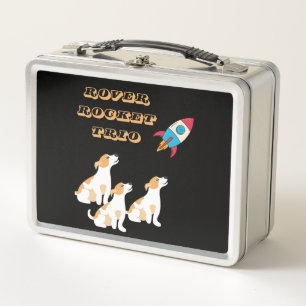 Funny Back-to-school Custom Boys  Metal Lunch Box