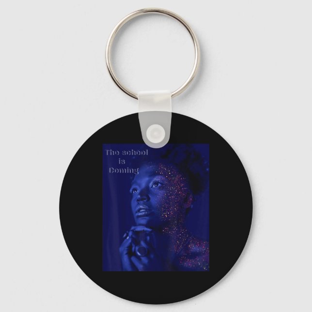 Funny Back To School  Key Ring (Front)