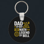 Funny Back To School Mathematics Lover Algebra Tea Key Ring<br><div class="desc">Funny Back To School Mathematics Lover Algebra Teacher Dad</div>