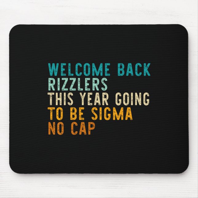 Funny Back To School Middle School Teacher Gen Alp Mouse Pad (Front)