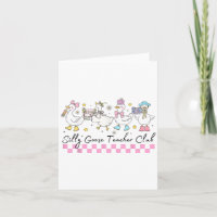 Funny Back To School Silly Goose Teacher Club Humo