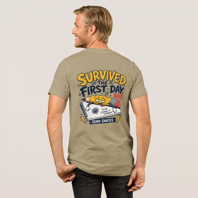Funny Back to School Teacher Shirt (Back Full)