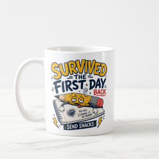 Funny Back to School Teacher Shirt Coffee Mug