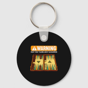 Funny Backgammon  Key Ring