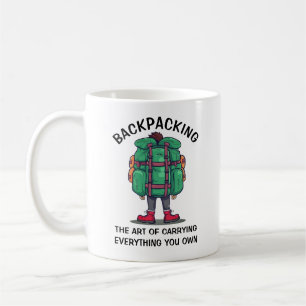 Funny Backpacker Coffee Mug