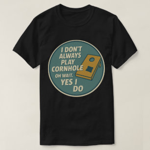 Funny Backyard Game Enthusiast Cornhole Player T-Shirt
