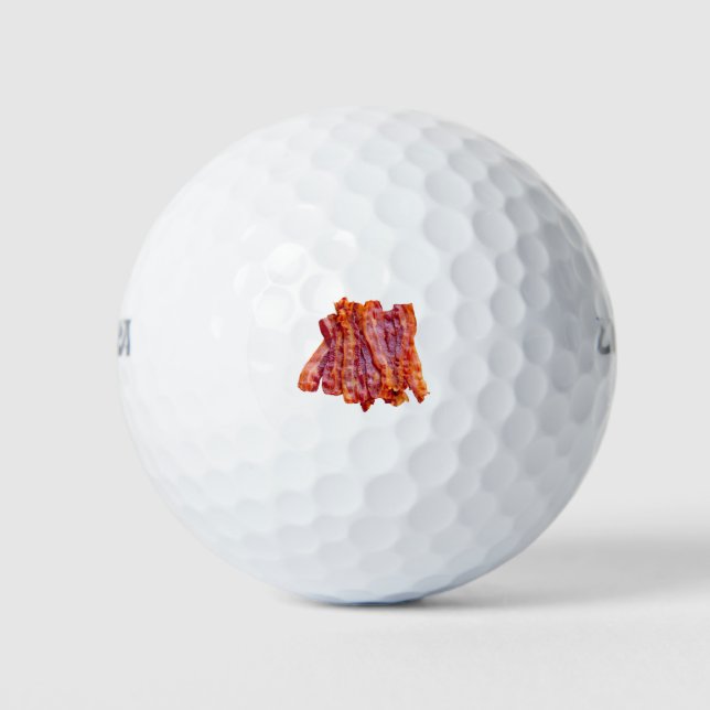 Funny Bacon & Eggs Matching Halloween Costume Idea Golf Balls (Front)