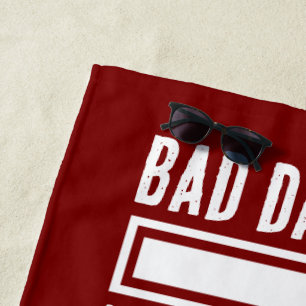 Funny Bad Dad Joke Loading Beach Towel