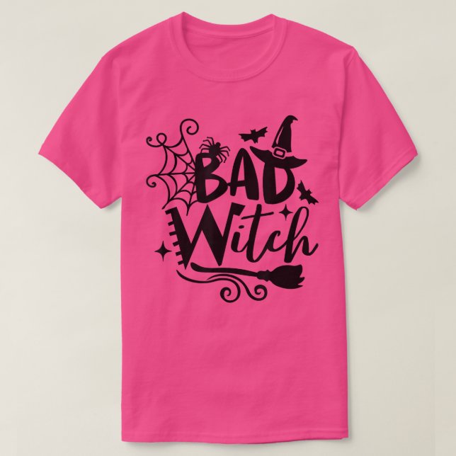 Funny Bad Witch Halloween3620362  T-Shirt (Design Front)